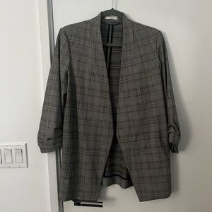 Babaton Plaid Blazer